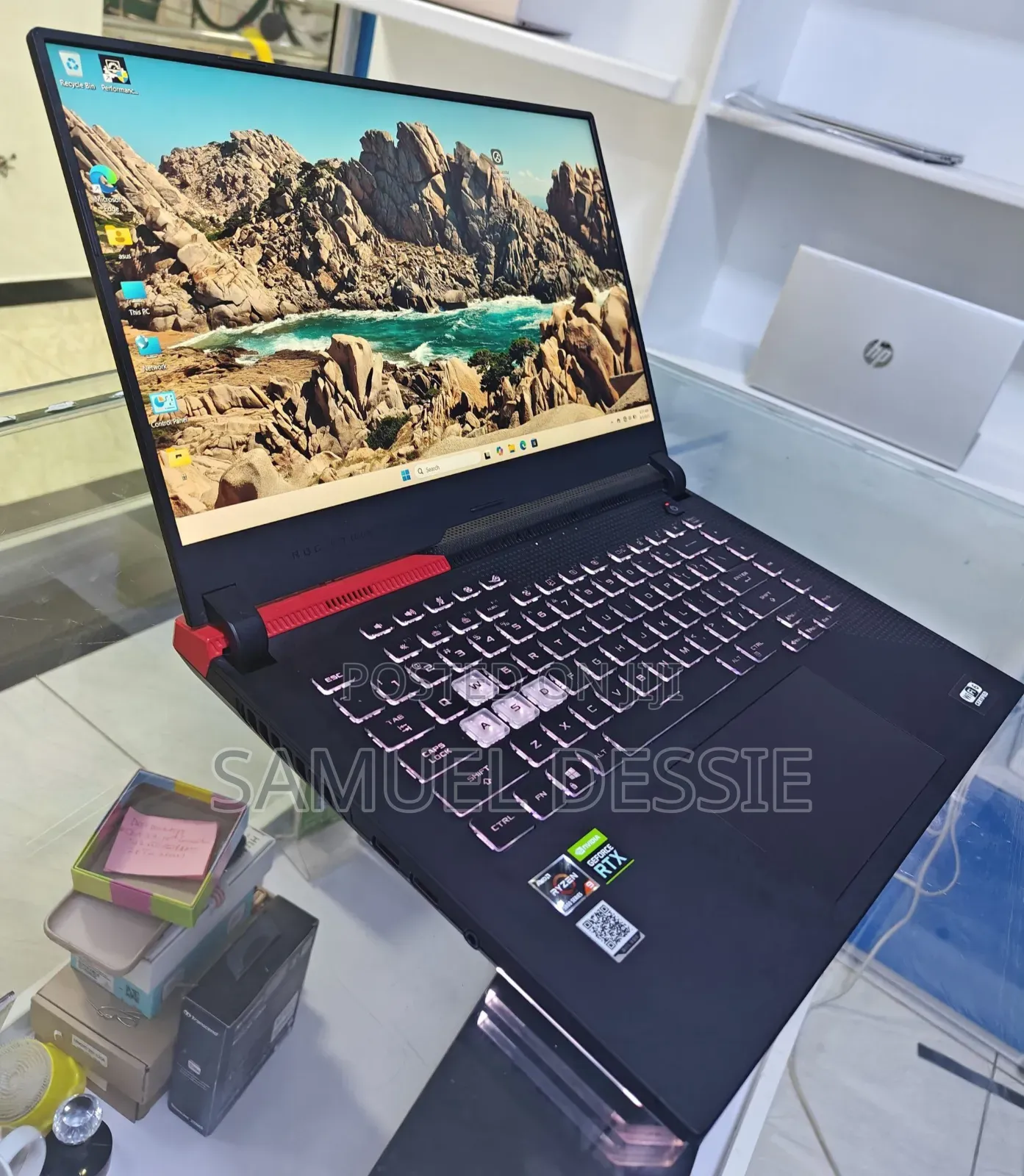 New Laptop Asus ROG Zephyrus G15 16GB AMD Ryzen 9 SSD 1T