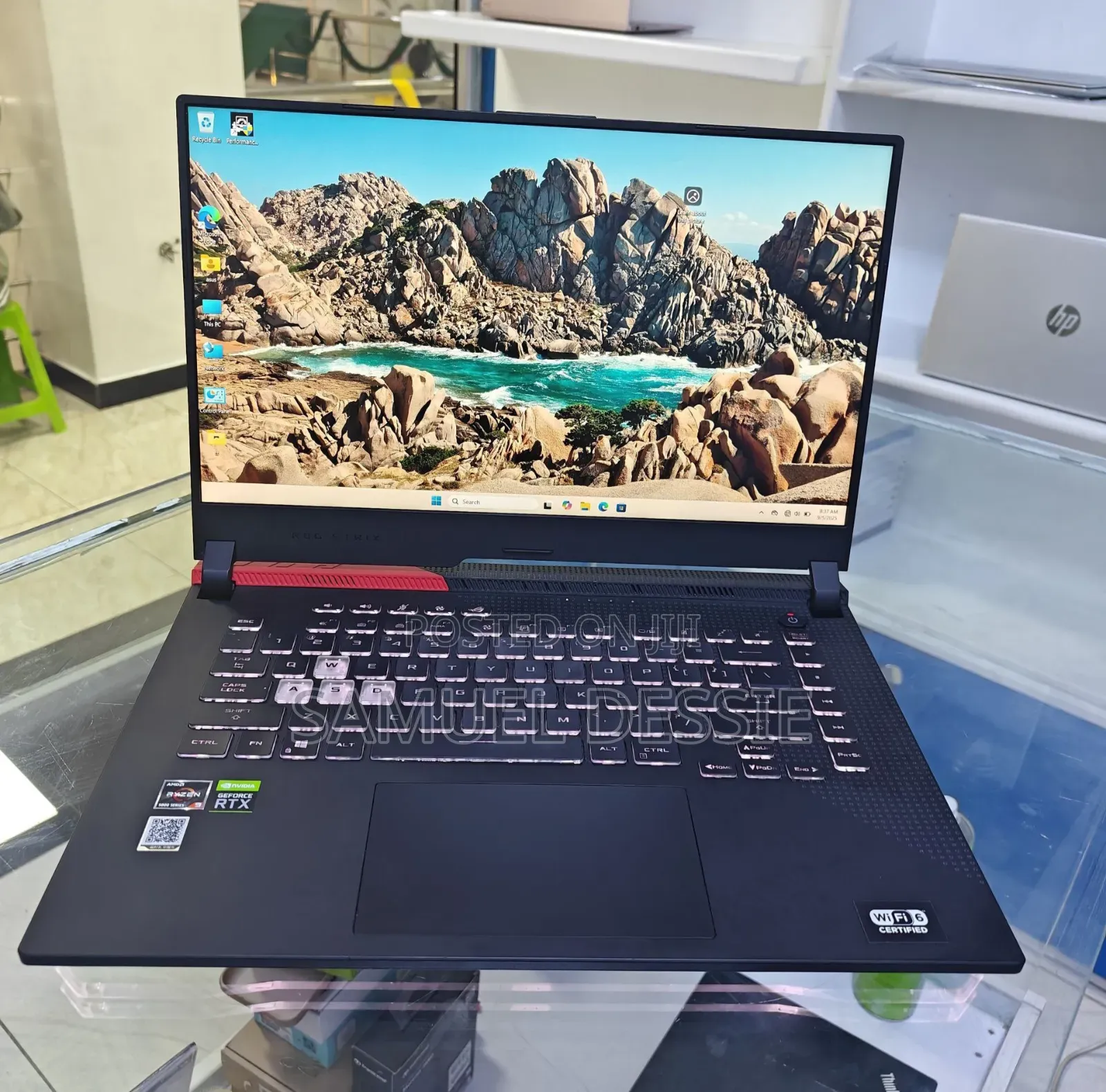 New Laptop Asus ROG Zephyrus G15 16GB AMD Ryzen 9 SSD 1T