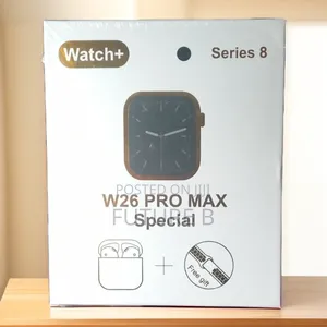 W26 Pro Max Smart Watch: Seamless Smartphone Sync.