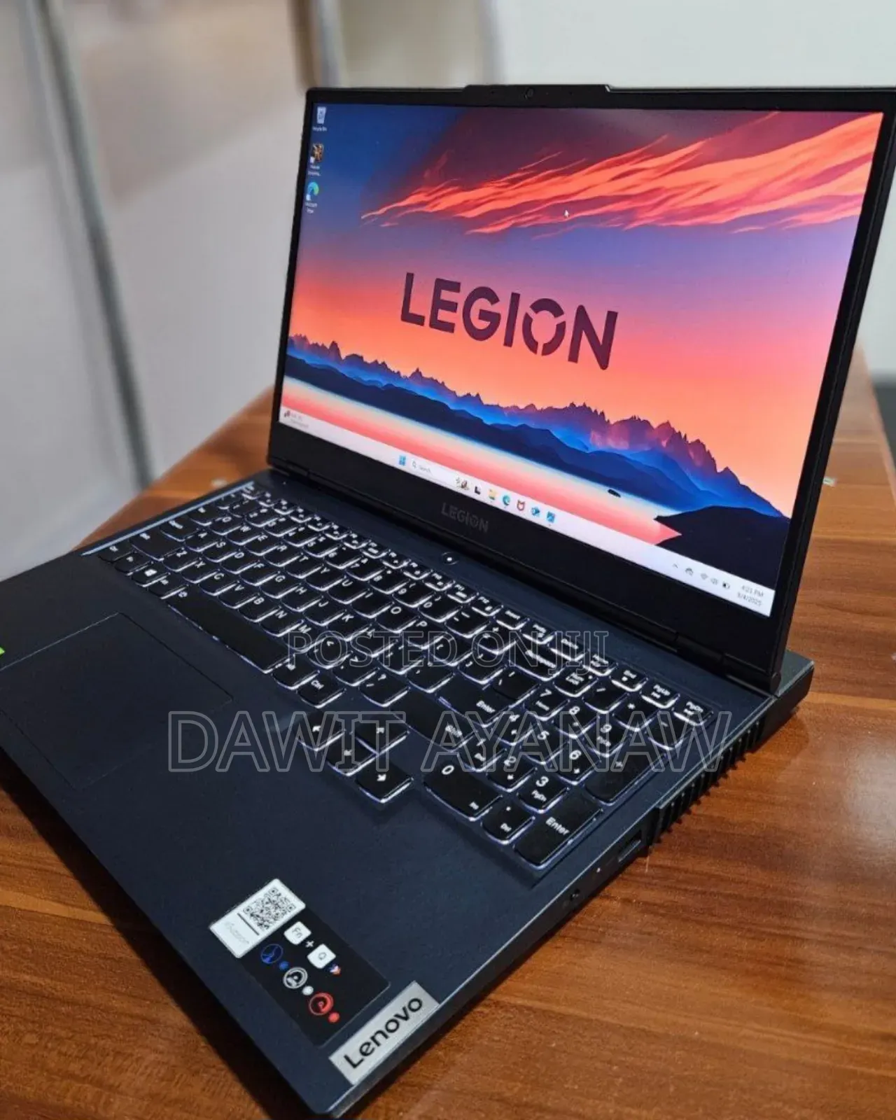New Laptop Lenovo Legion 5 16GB AMD Ryzen 5 SSD 512GB