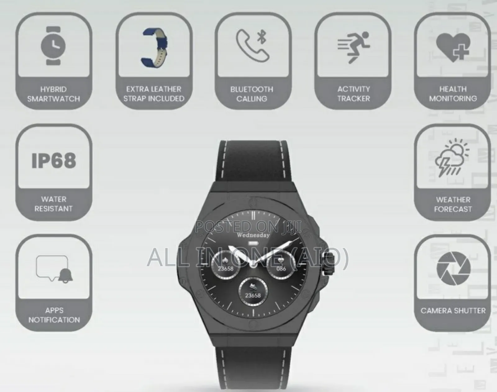 Levelo Oak Automatique Hybrid Smartwatch