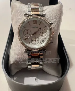 Photo - Fossil Stylish Chronograph Chain Watch for Women's