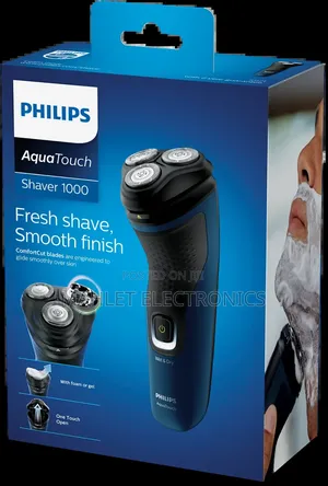 Photo - Philips Aqua Touch Shaver 1000 Wet or Dry Electric Shaver