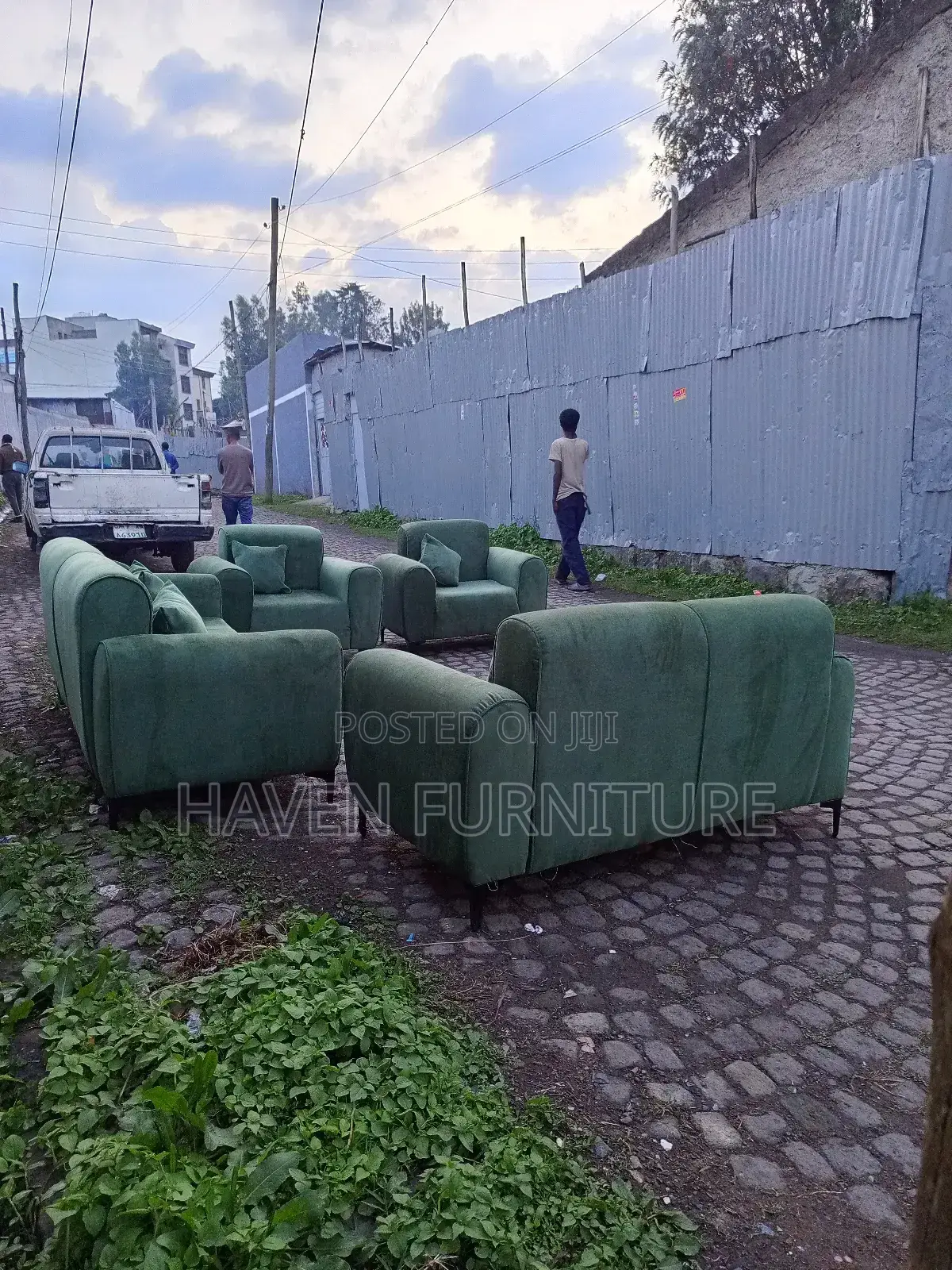 Grean Full Set 11 Sofa