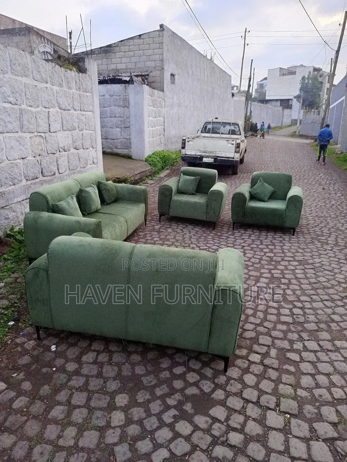 Grean Full Set 11 Sofa