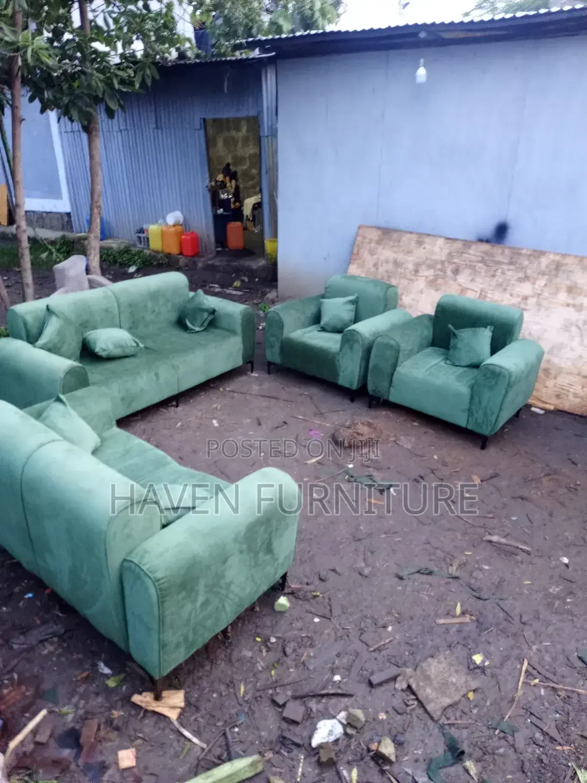 Full Set Sofa Code Green