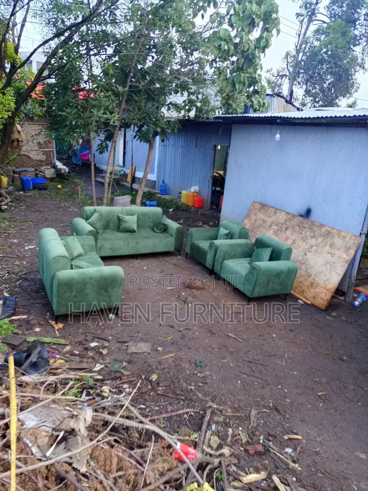 Full Set Sofa Code Green