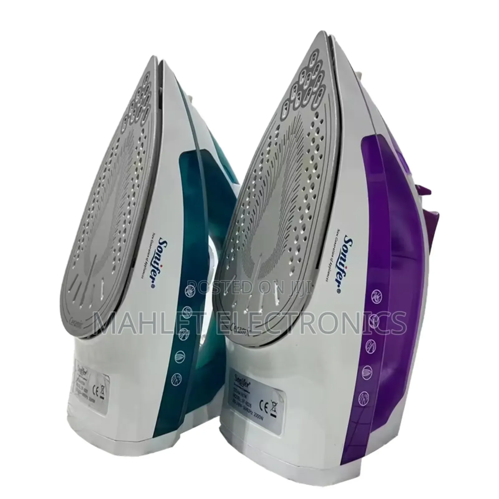Sonifer የልብስ መተኮሻ ካውያ Steam Iron Original 1 Year Warranty
