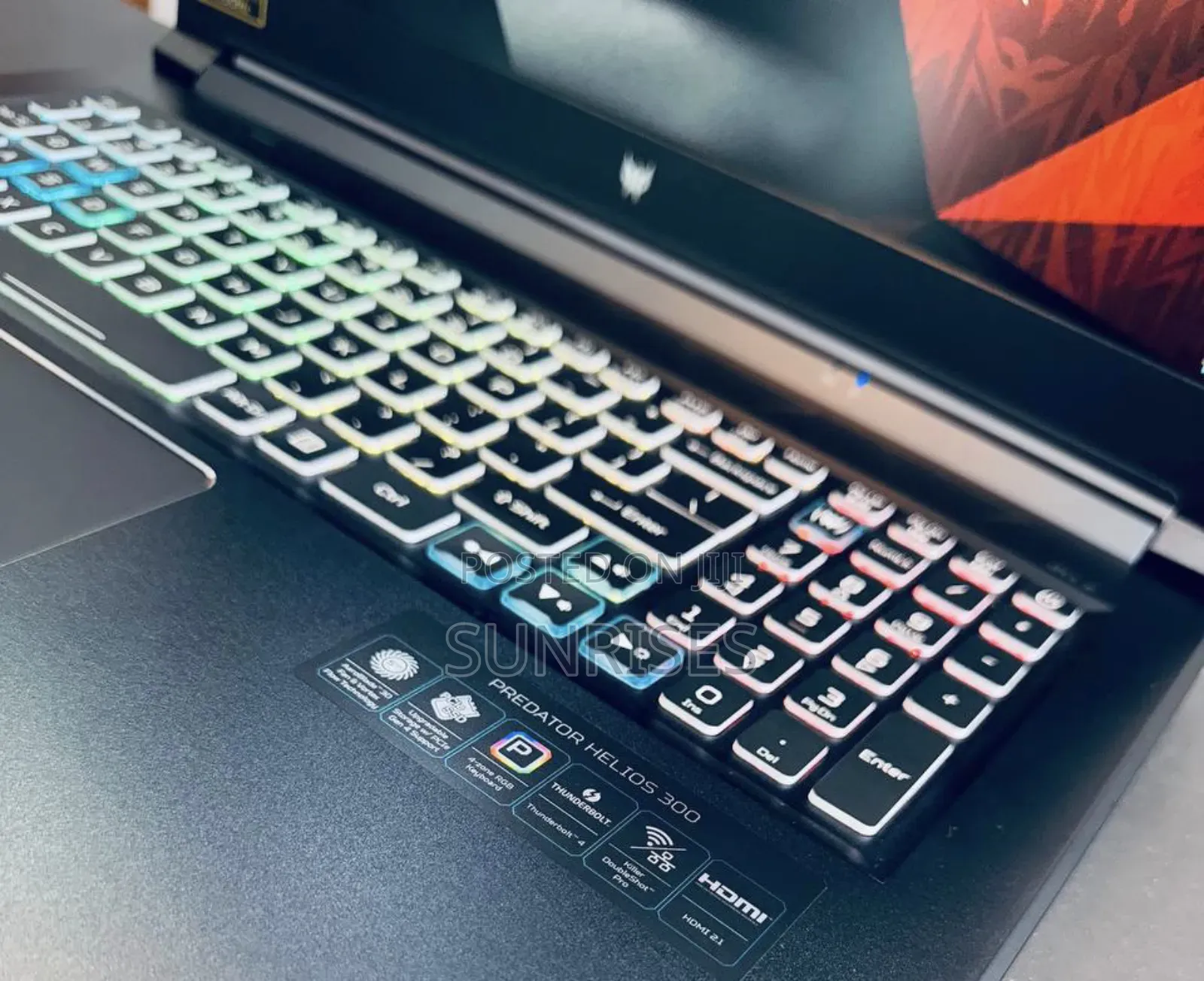 New Laptop Acer Predator Helios 300 16GB Intel Core I7 SSD 1T