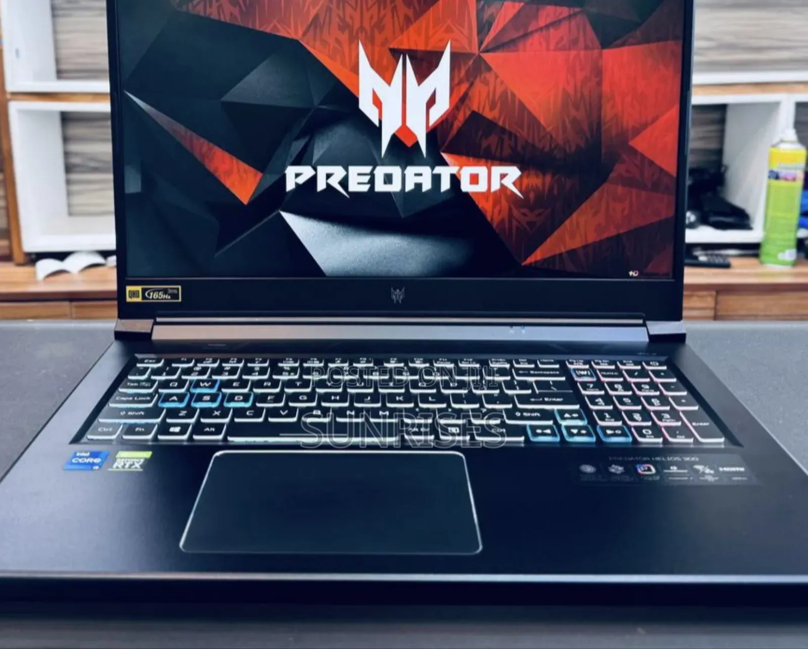 New Laptop Acer Predator Helios 300 16GB Intel Core I7 SSD 1T