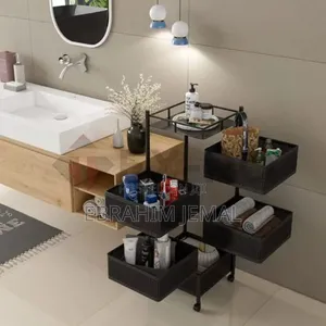 5 Layer Moveable Kitchen Storage Rack