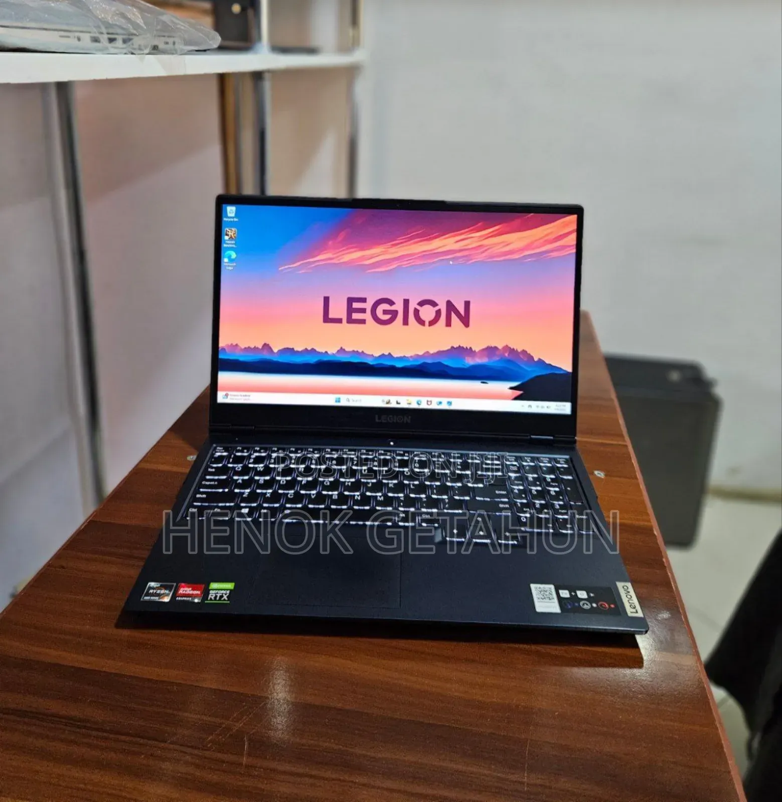 New Laptop Lenovo Legion 5 16GB AMD Ryzen 5 SSD 512GB