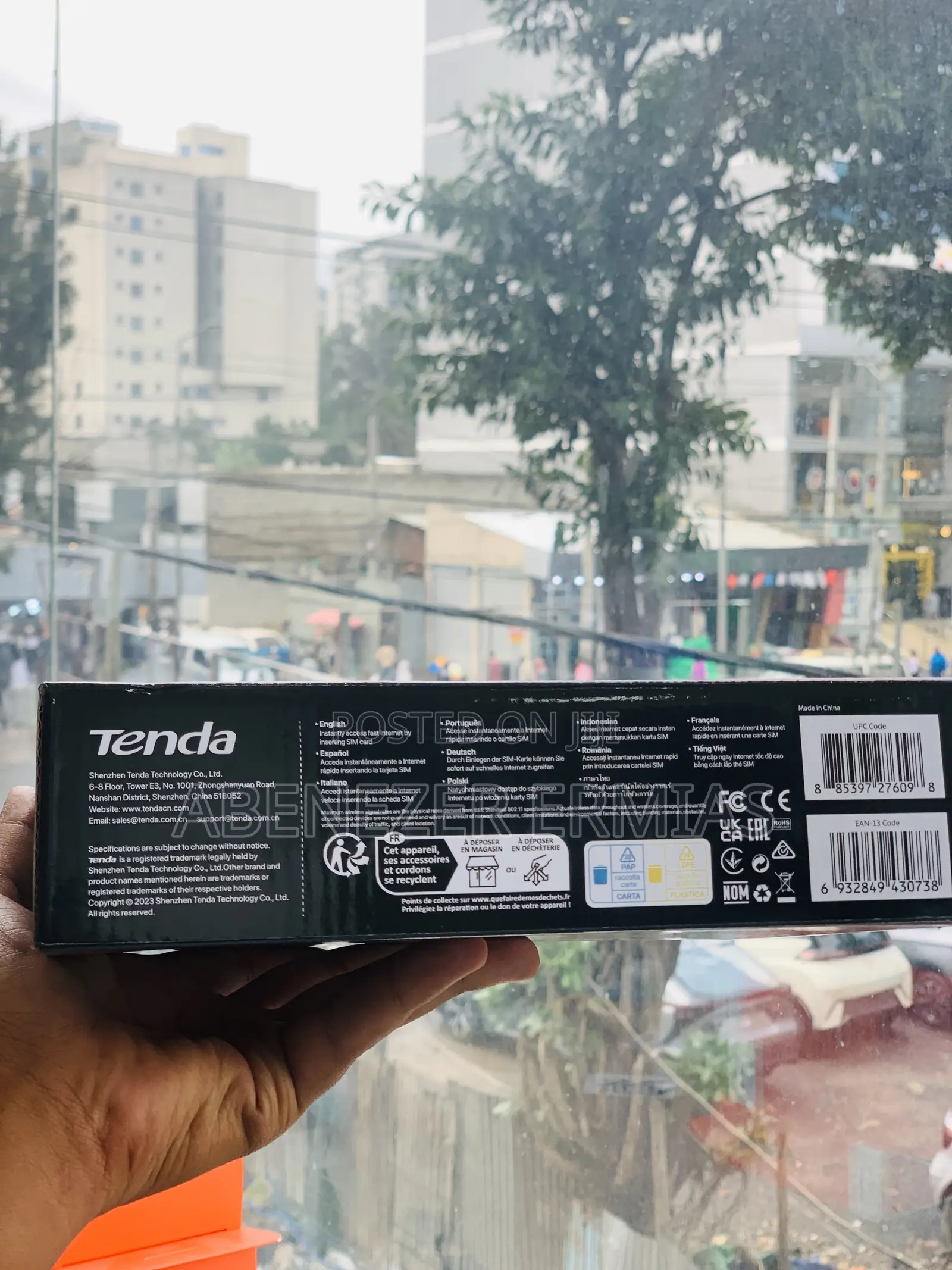 Tenda N300 Wi-Fi Router