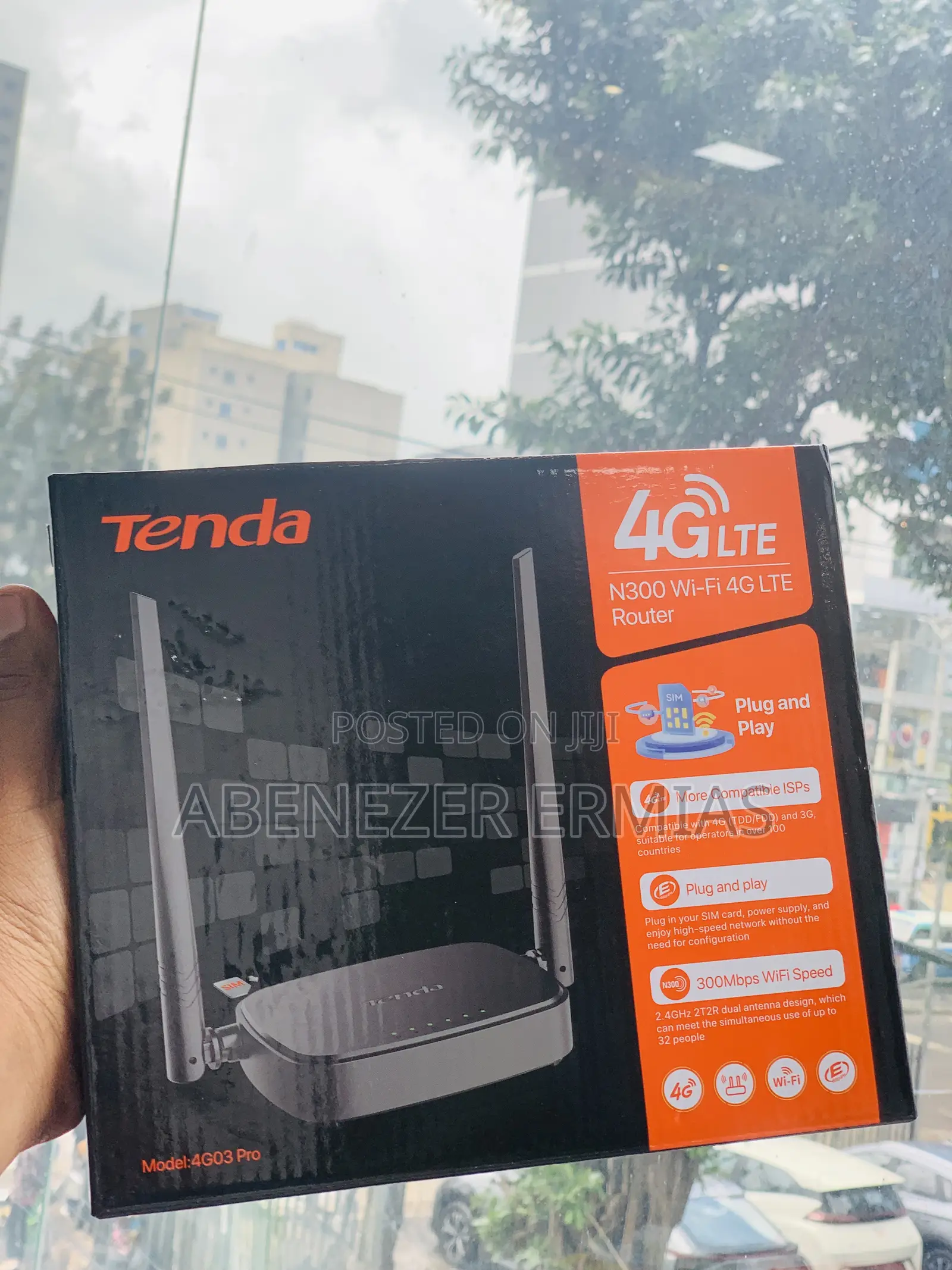 Tenda N300 Wi-Fi Router