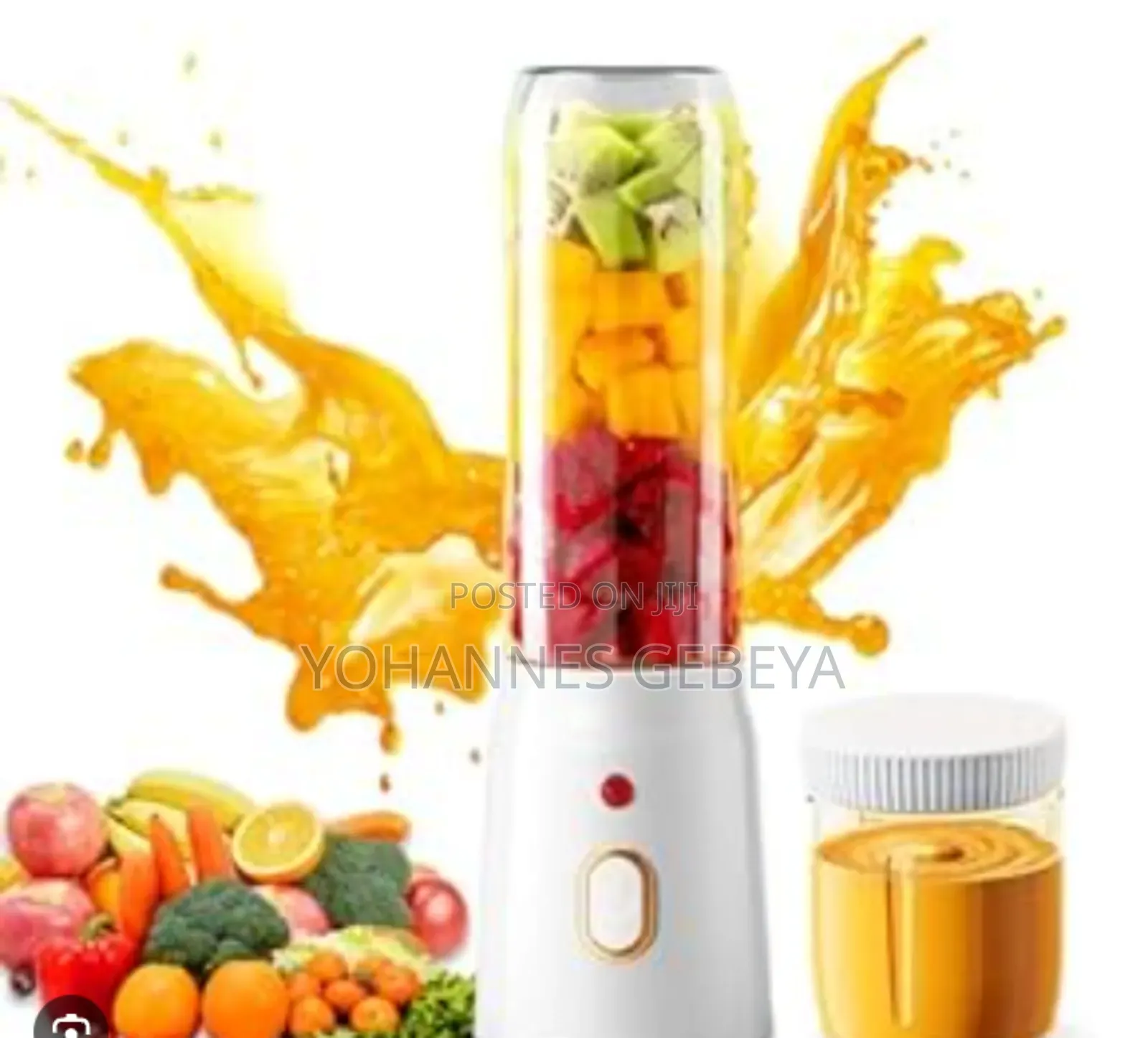 Mini Rechargeable Juicer With Extra Cup