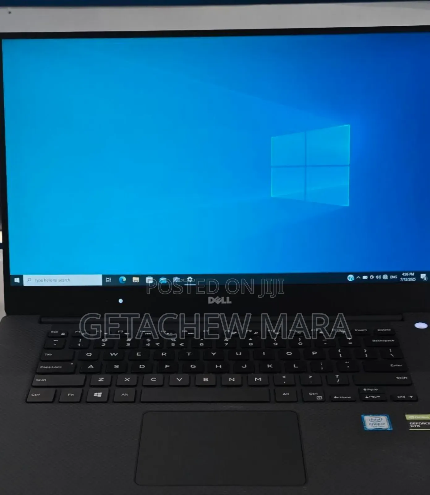 New Laptop Dell XPS 15 16GB Intel Core I7 SSD 512GB