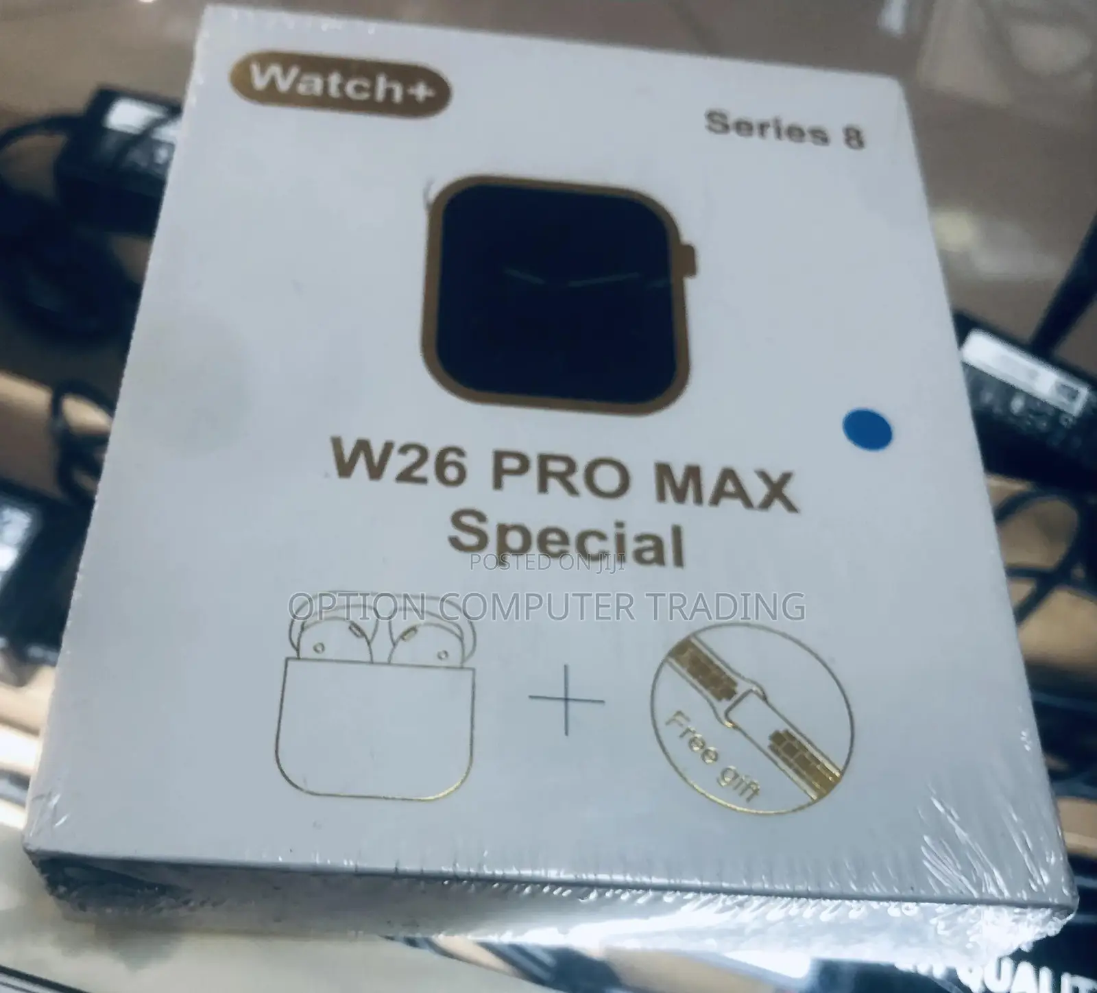 W26 Pro Max Special Smartwatch + Free Earbuds