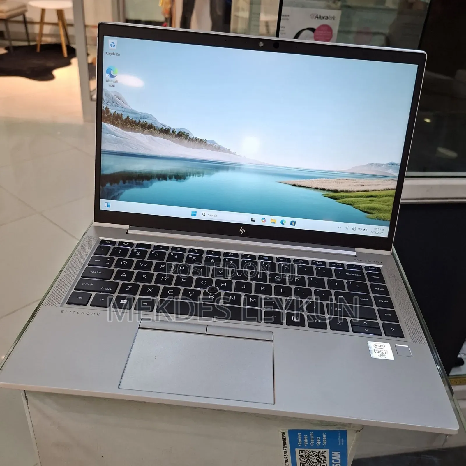 New Laptop HP EliteBook 830 16GB Intel Core I7 SSD 512GB