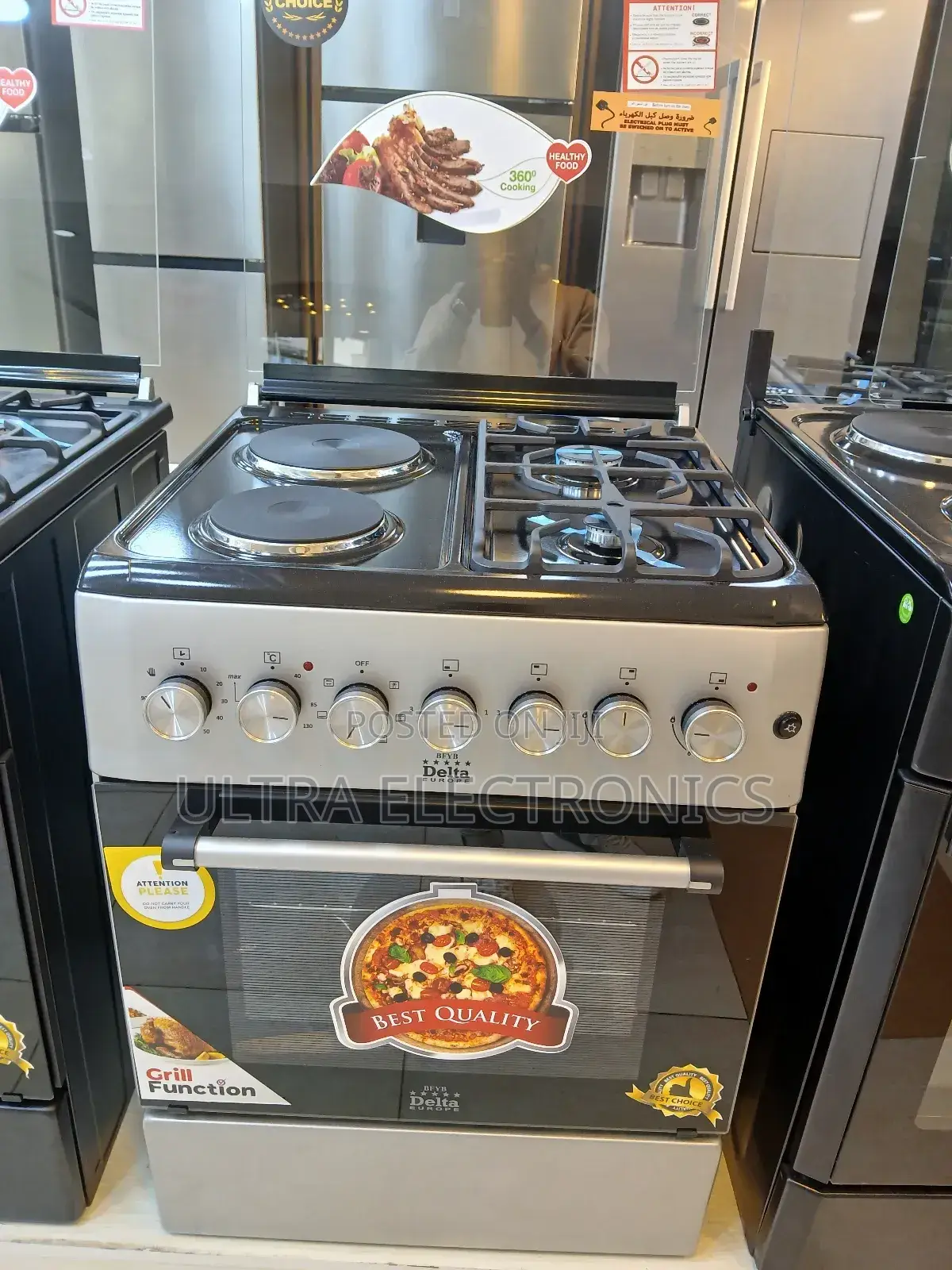 Deta Standing Oven 60/60