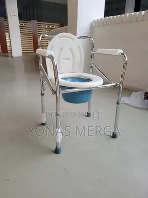 Photo - Classic Commode Chair With Pot瓶§Durable凹9corrosion-Proof and Easy