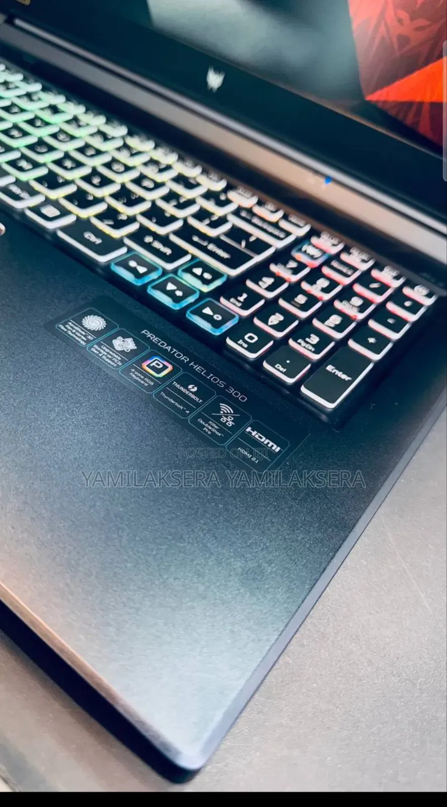 New Laptop Acer Predator Helios 300 16GB Intel Core I9 SSD 1T