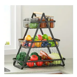 Photo - Decorative Tiered Stand for Farmers Market Style Display