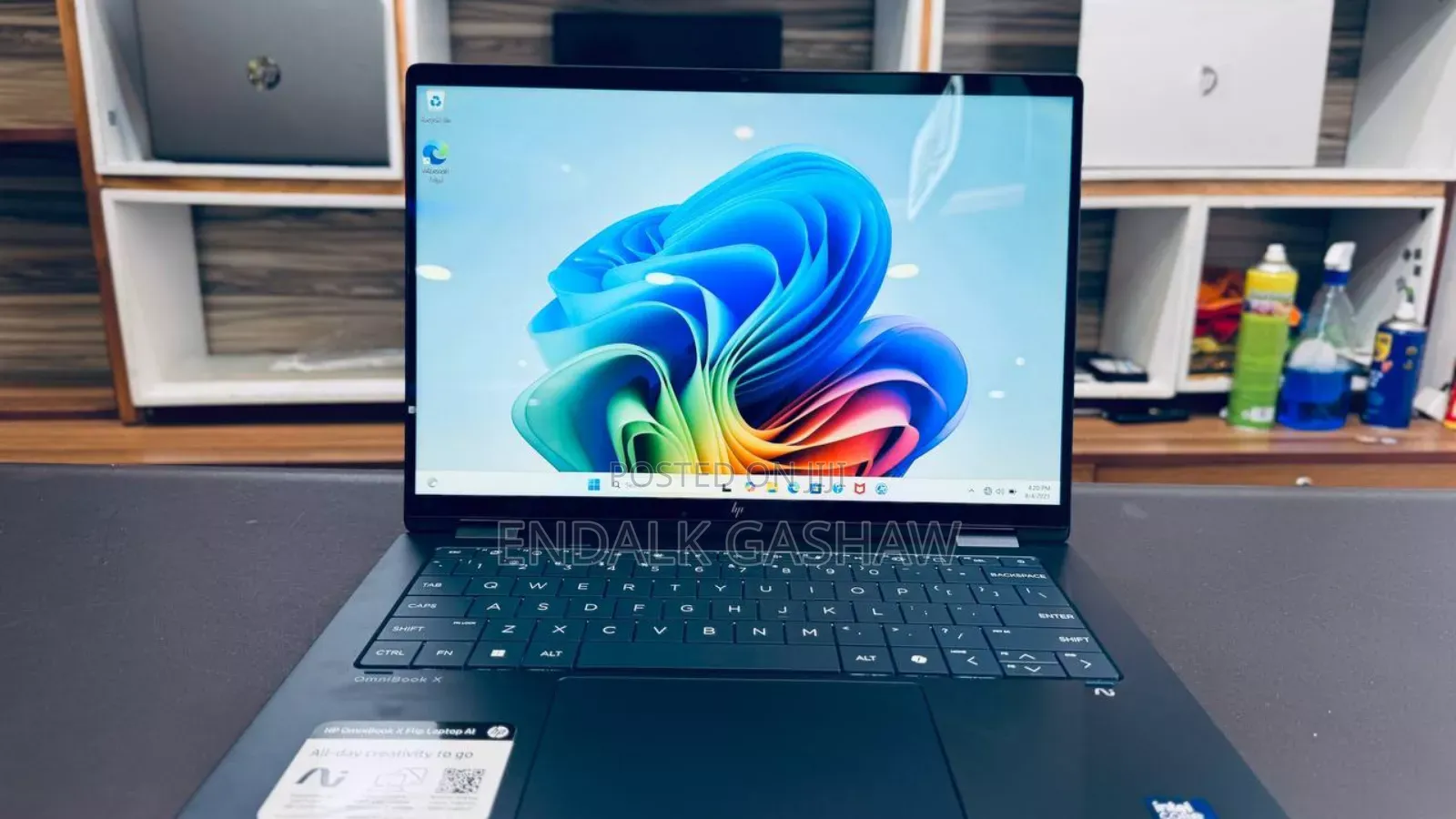 New Laptop HP Omen Transcend 14-Fb0023dx 16GB Intel Core I7 SSD 1T