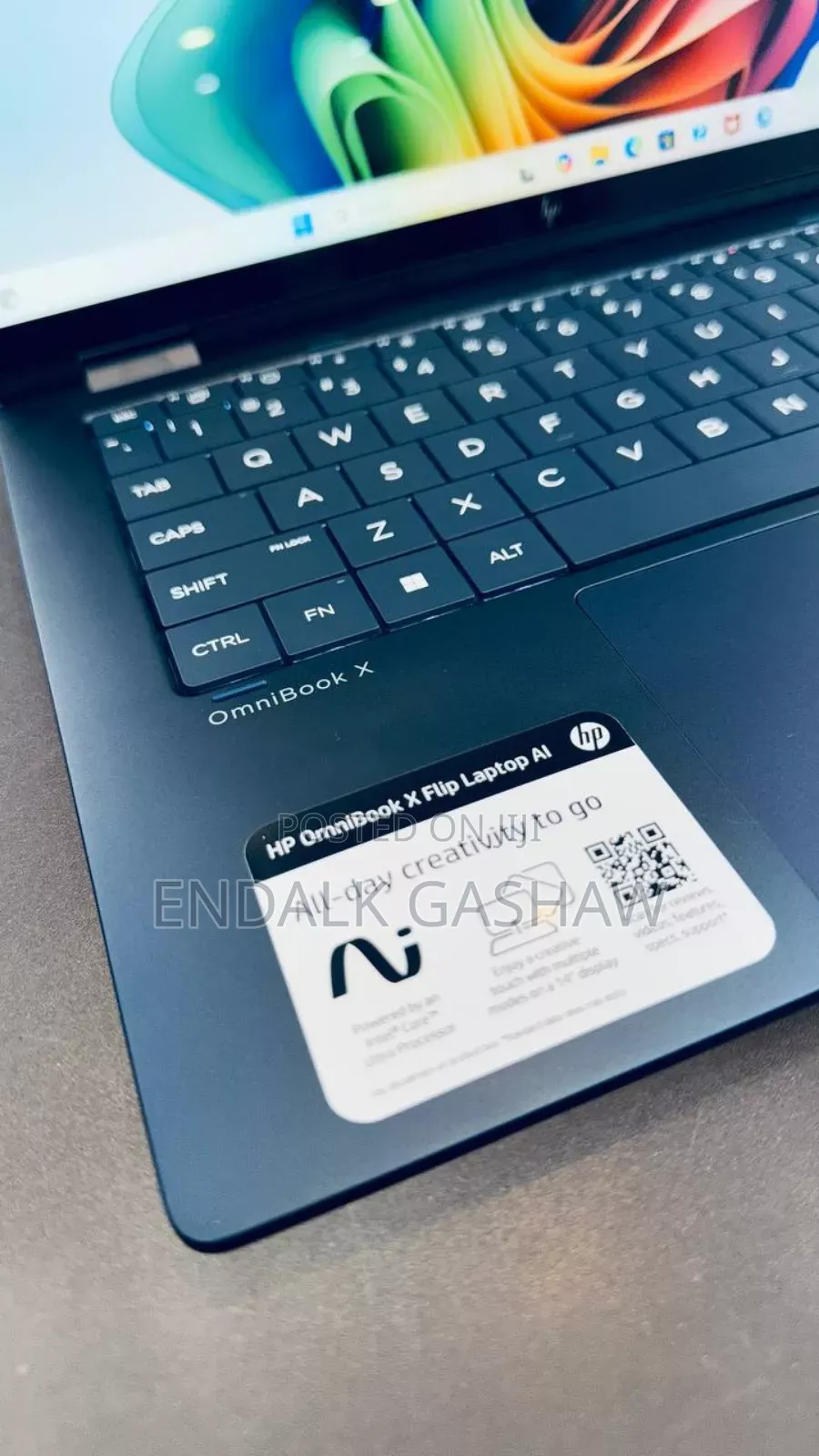 New Laptop HP Omen Transcend 14-Fb0023dx 16GB Intel Core I7 SSD 1T