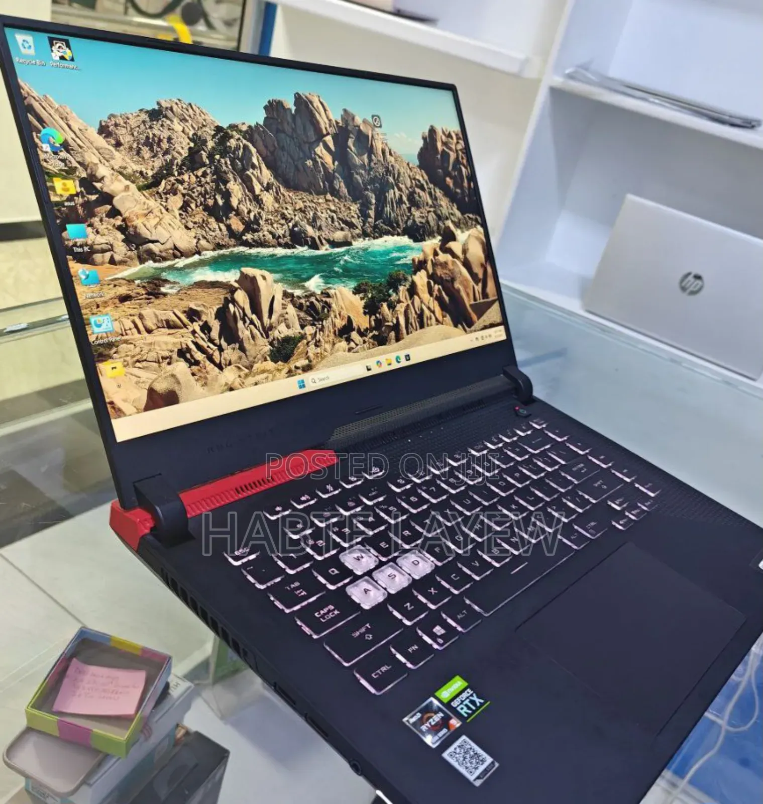 New Laptop Asus ROG Strix G15 16GB AMD Ryzen 9 SSD 1T