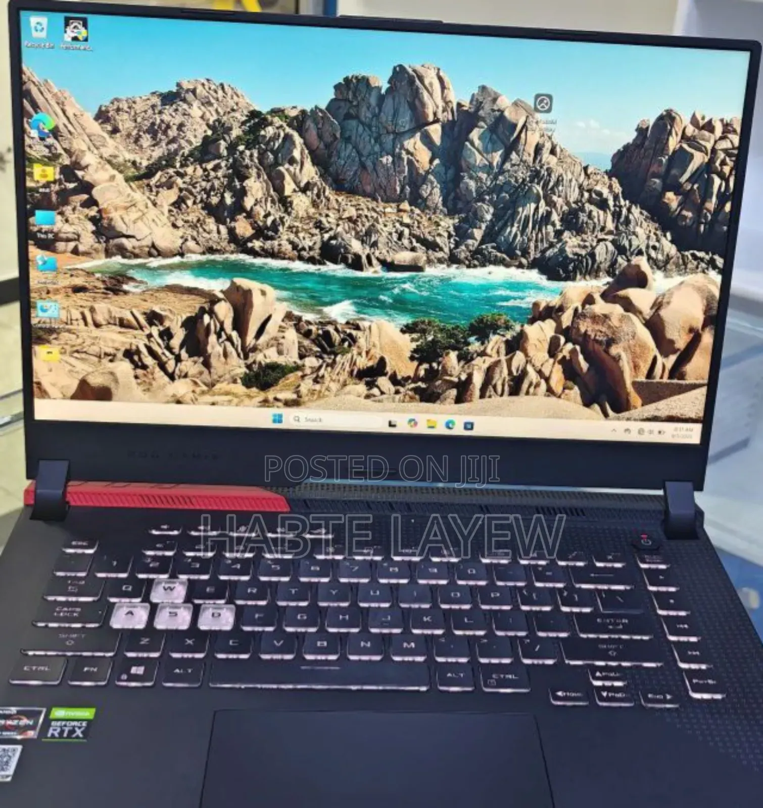 New Laptop Asus ROG Strix G15 16GB AMD Ryzen 9 SSD 1T