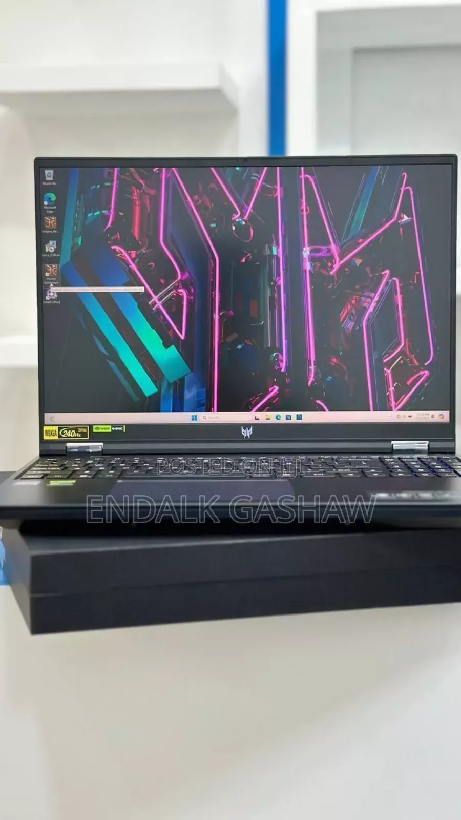 New Laptop Acer Predator Helios 300 16GB Intel Core I9 SSD 1T