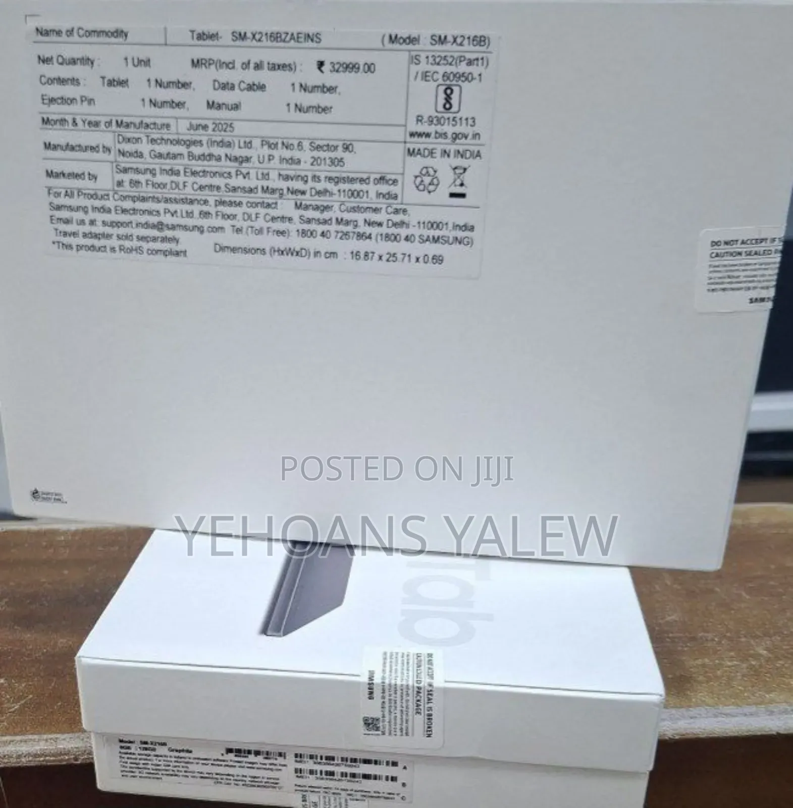 New Samsung Galaxy Tab A9+ 128 GB