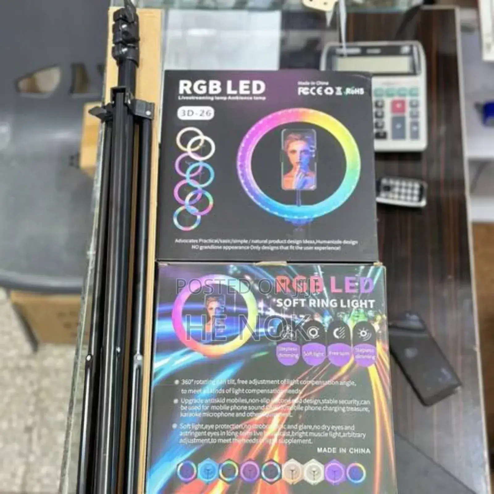 14 Inch Ring Light Rgb Led 3d-36