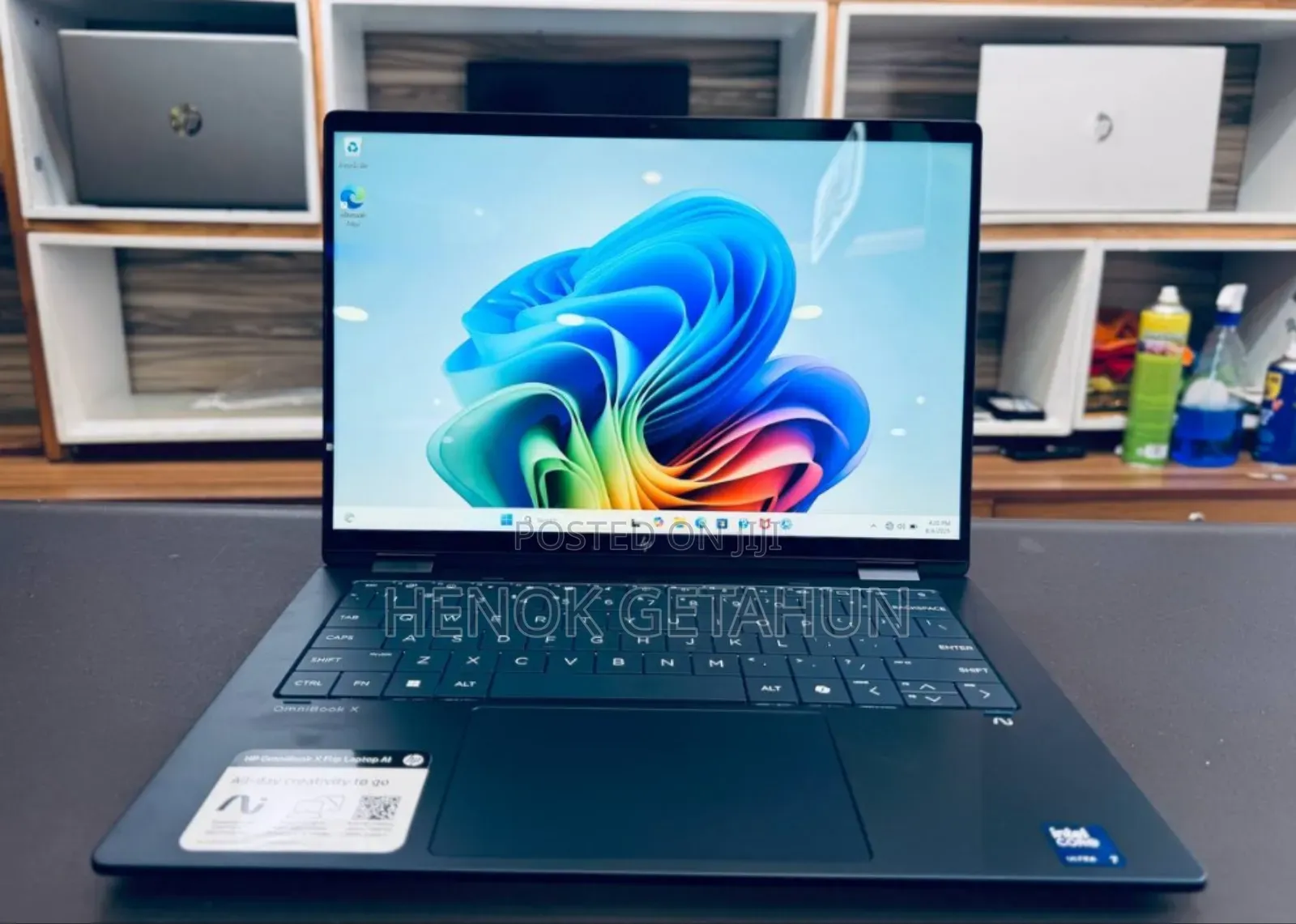 New Laptop HP OmniBook X Flip 14" 16GB Intel Core Ultra 7 SSD 1T