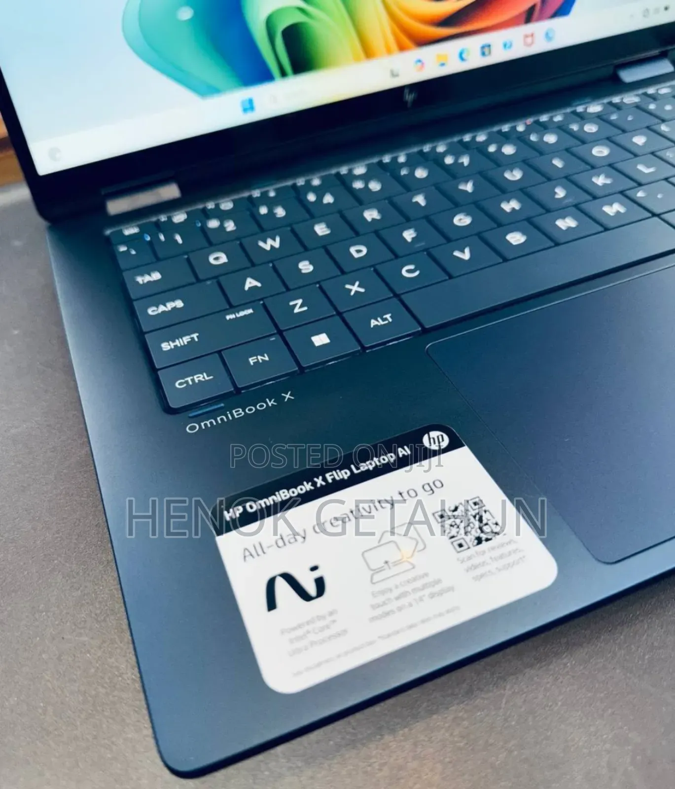 New Laptop HP OmniBook X Flip 14" 16GB Intel Core Ultra 7 SSD 1T