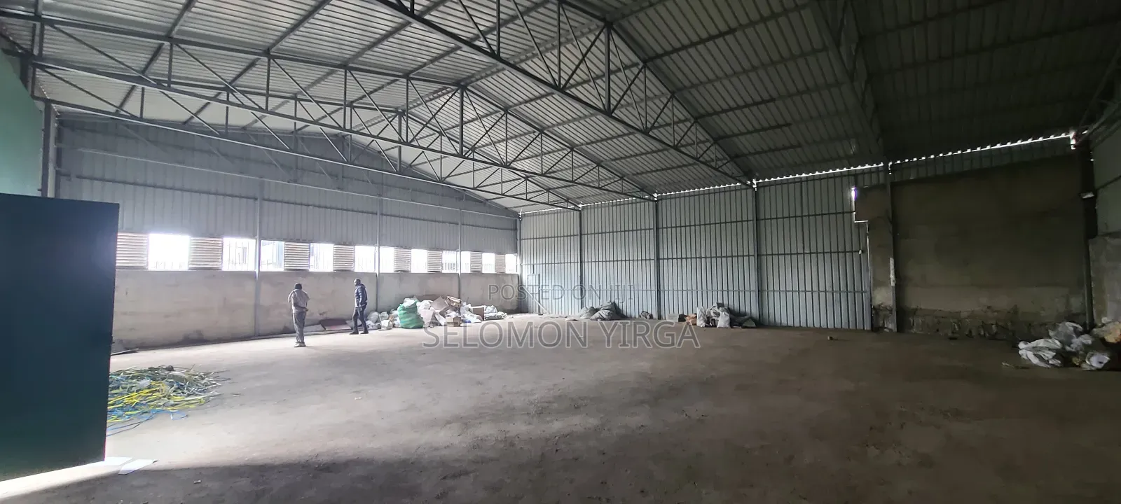 ለክራይ የቀረበ መጋዘን