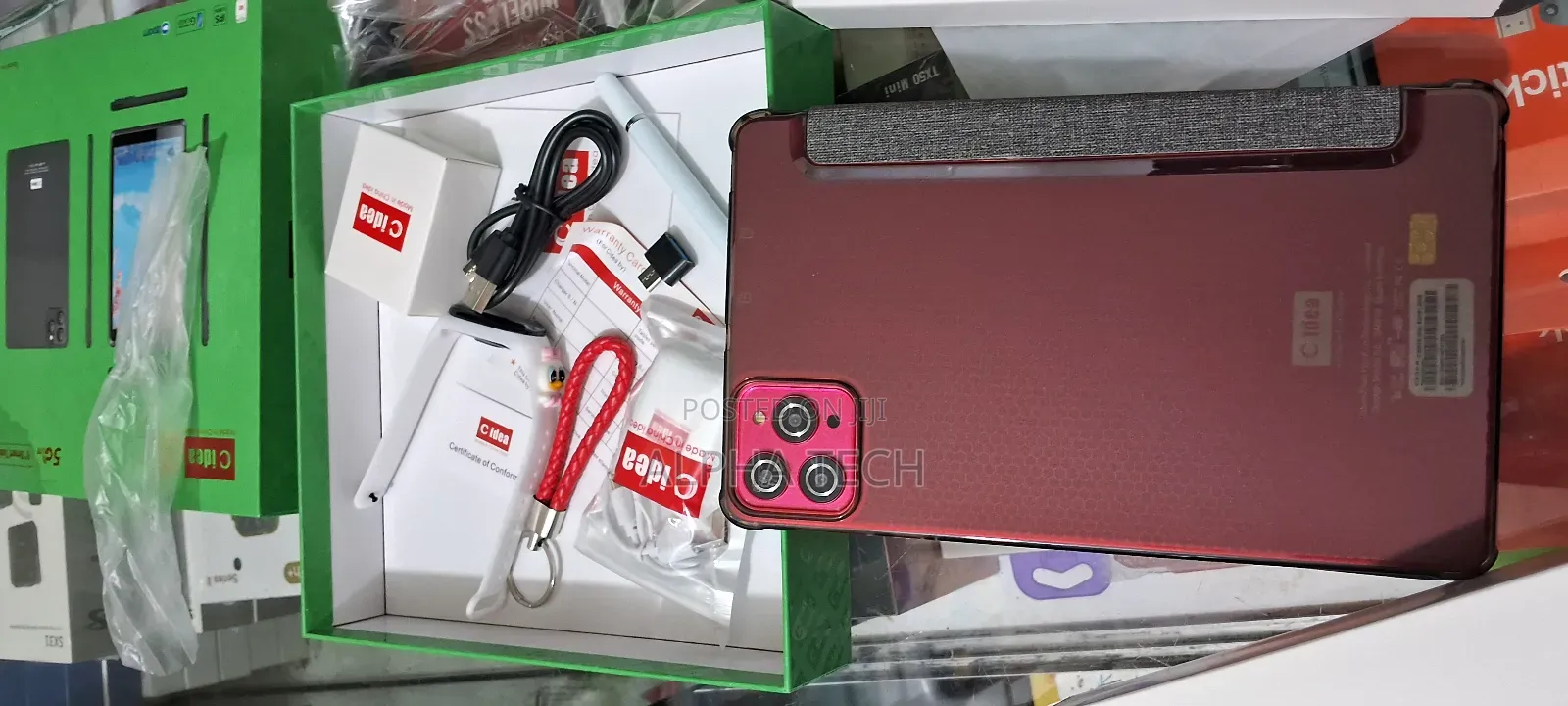 New Tablet 512 GB Red