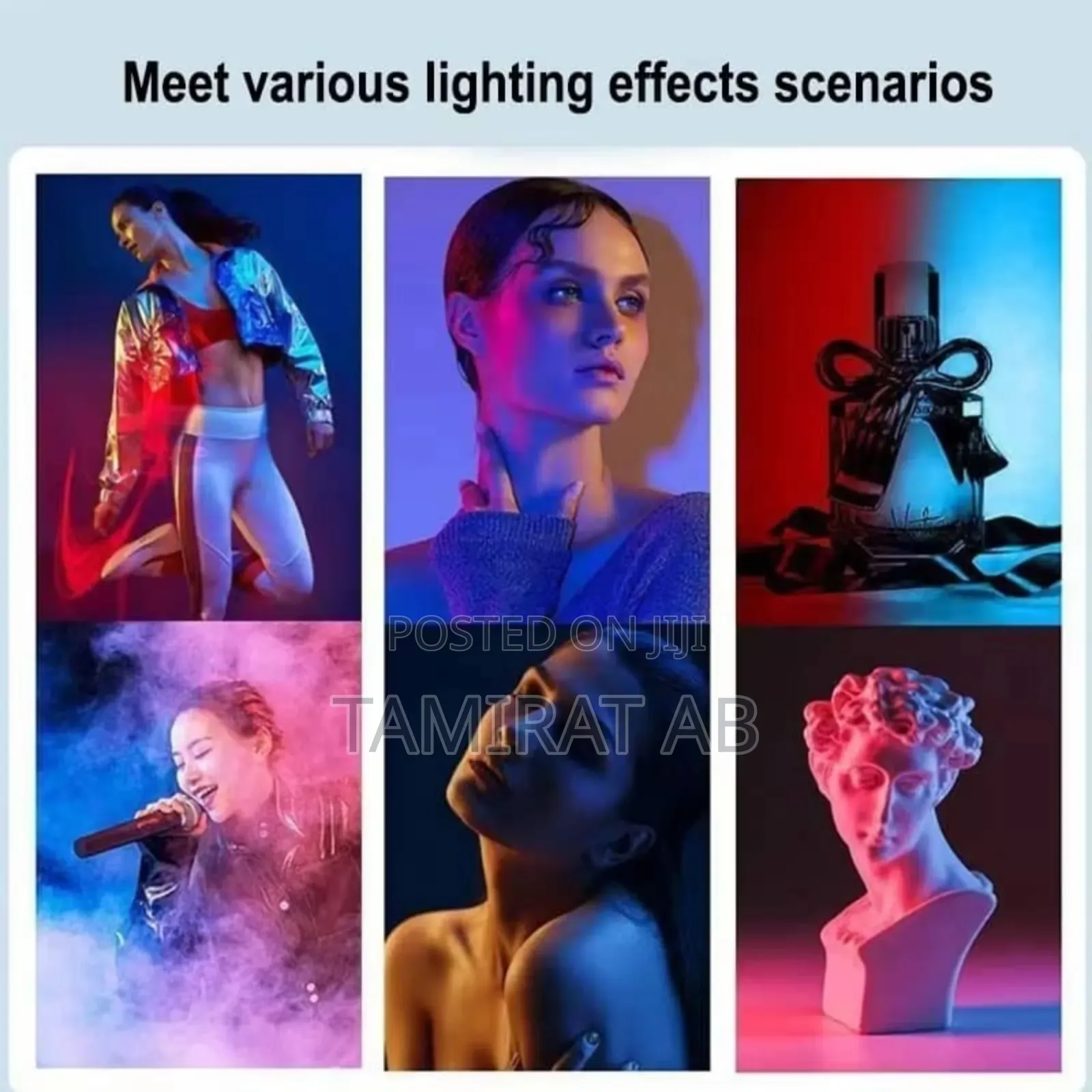 Plokama Vl-06 Pro 7w 2000mah 2700- Rechargeable Led RGB Light