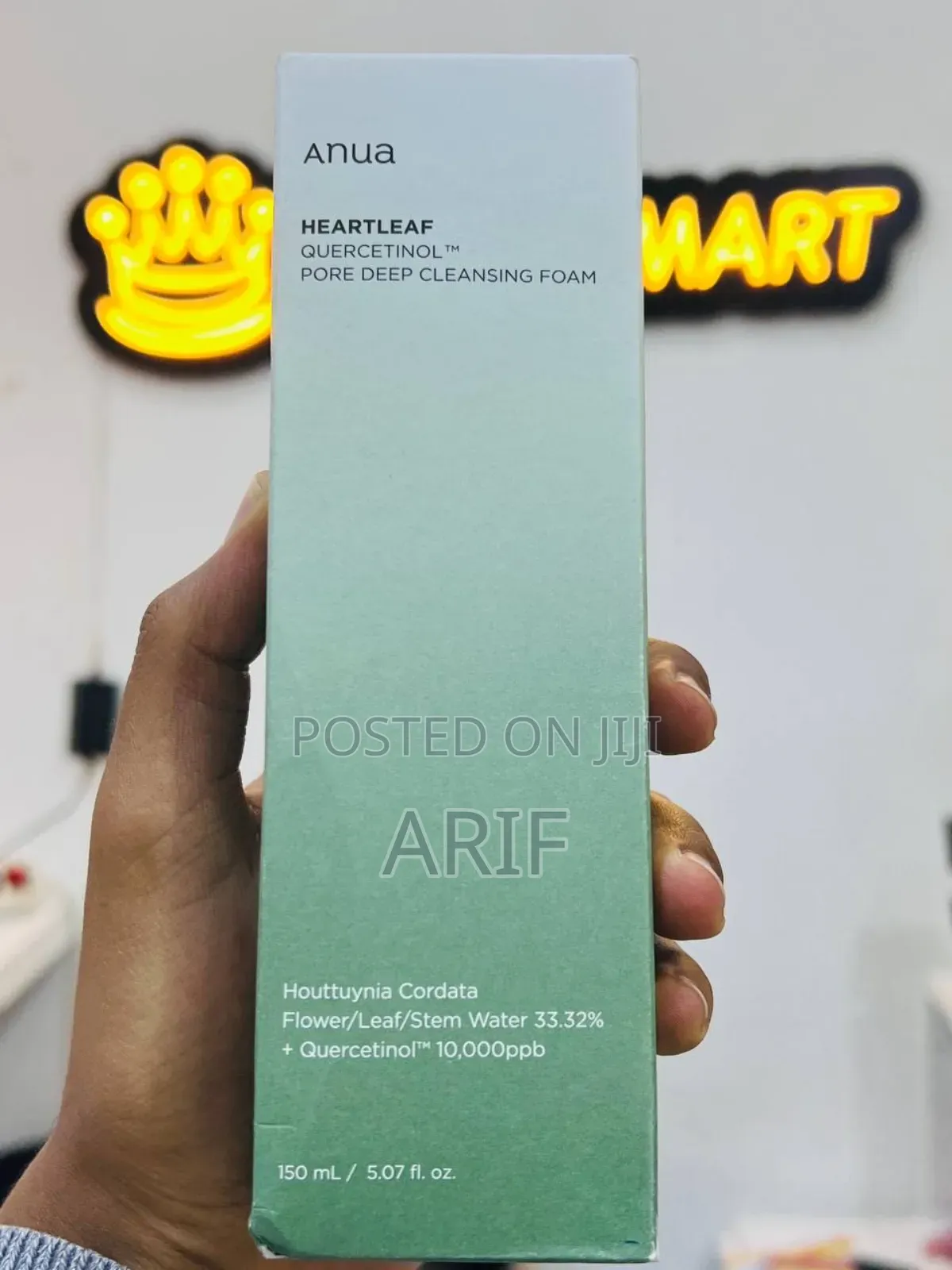 Anua Heartleaf Deep Pore Cleansing Foam 150ml