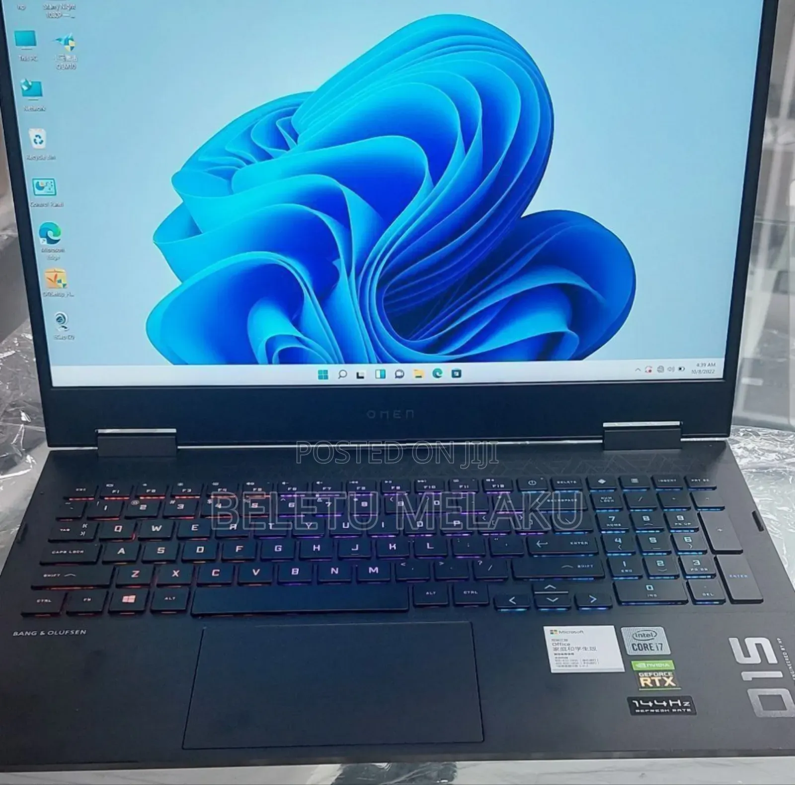 New Laptop HP Omen 15 16GB Intel Core I7 SSD 1T