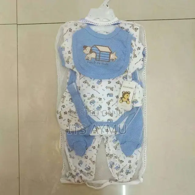 Baby 8 PCS Set Cloth በጣም ምቾት ያላቸው ለልጆች የሚመርጡት ልብሶች 8 የተለያየ አይነት ልብሶች