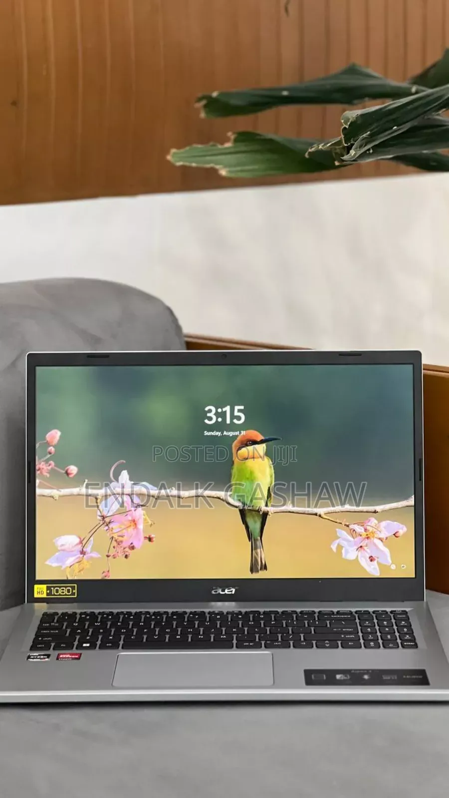 New Laptop Acer Aspire 3 8GB AMD Ryzen 3 SSD 256GB