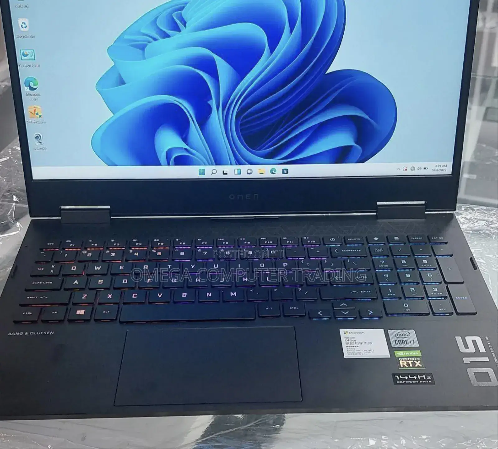 New Laptop HP Omen 16 16GB Intel Core i7 SSD 1T