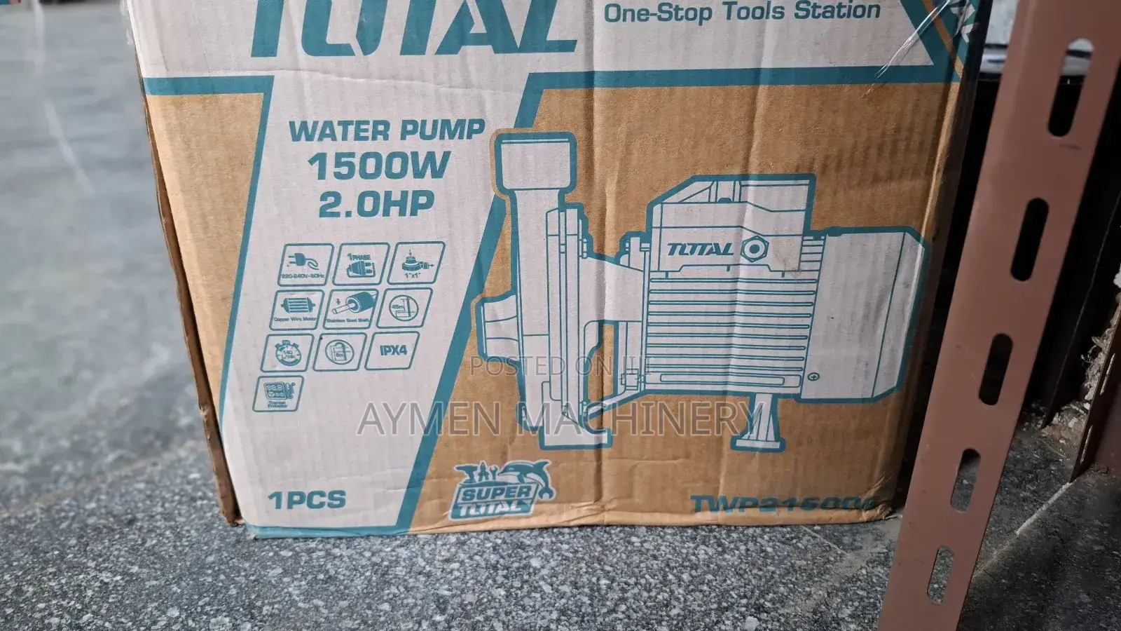 Total 2hp Centrifugal Pump