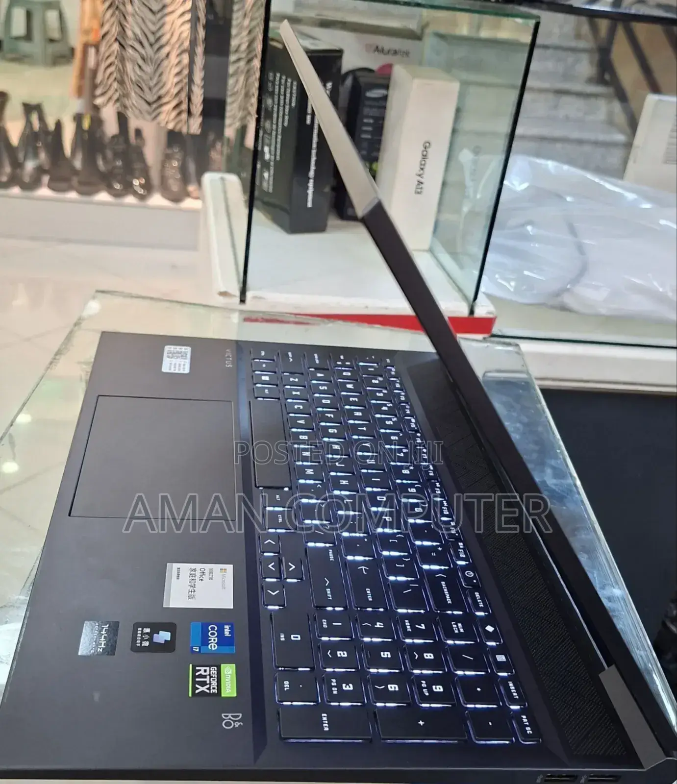 New Laptop HP Victus 16 16GB Intel Core I7 SSD 512GB