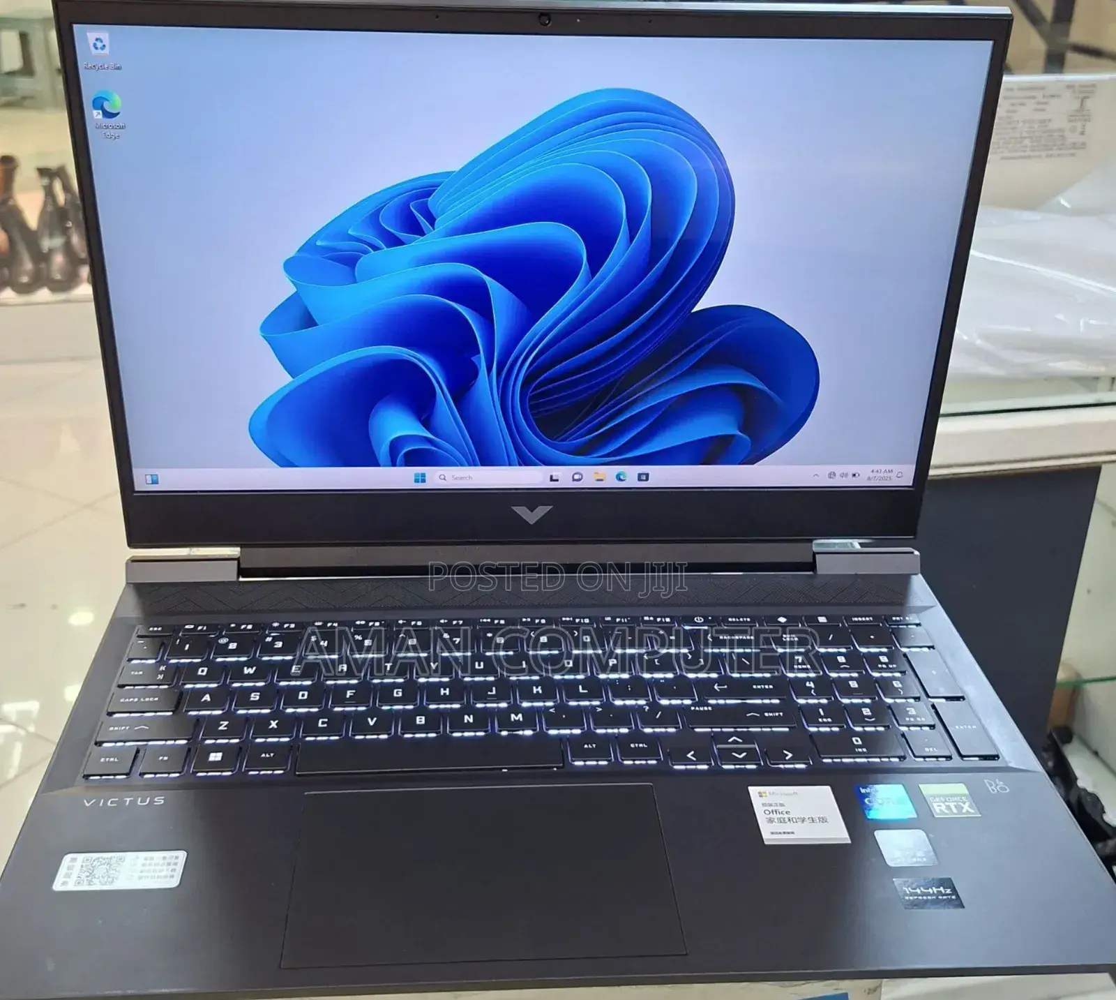 New Laptop HP Victus 16 16GB Intel Core I7 SSD 512GB