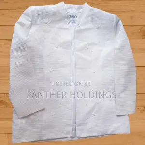 Photo - Carissimo Talbots White Textured Cotton Pique Blazer Three-Piece Suit