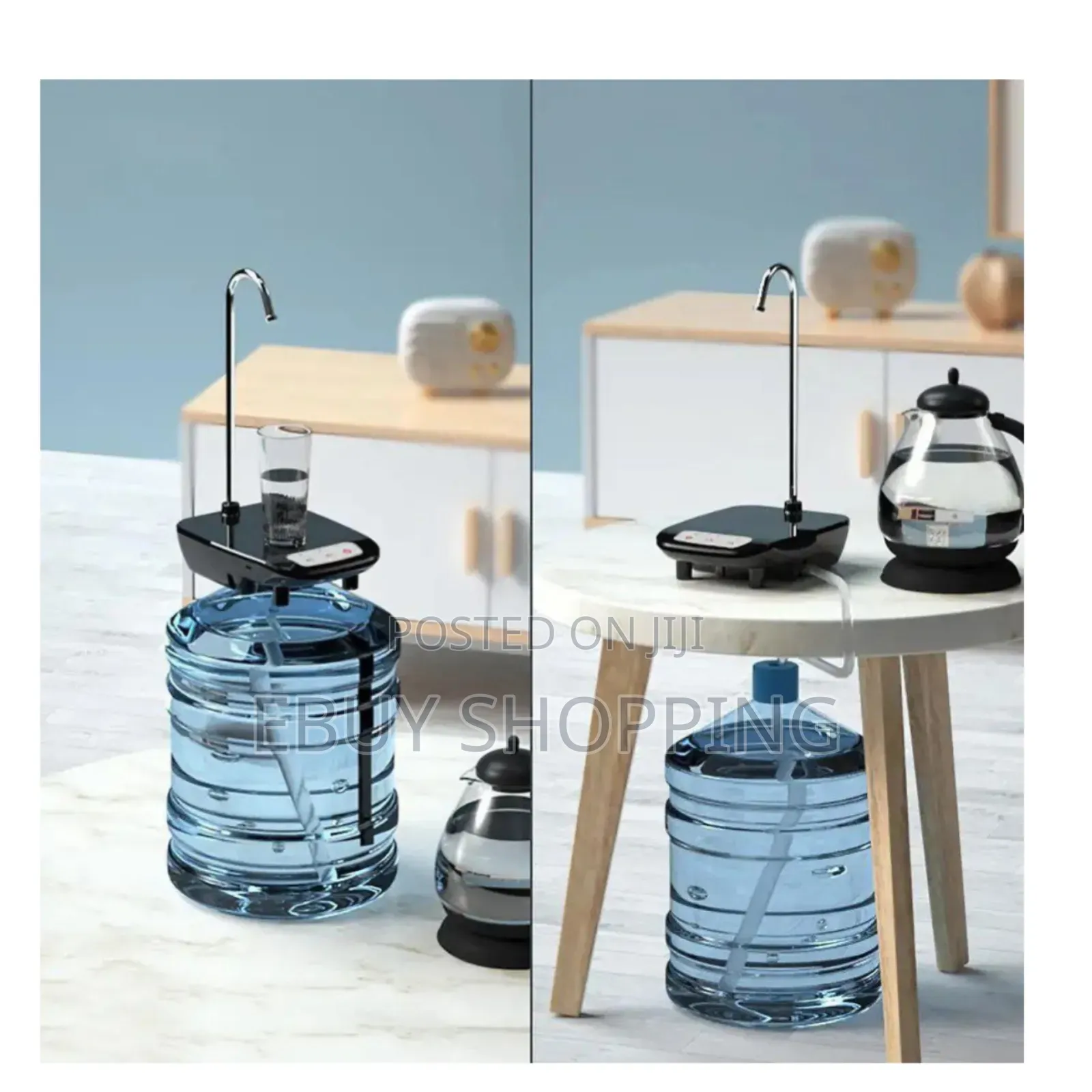 Hygienic Hands-Free Water Dispenser With 55cm Long Tube