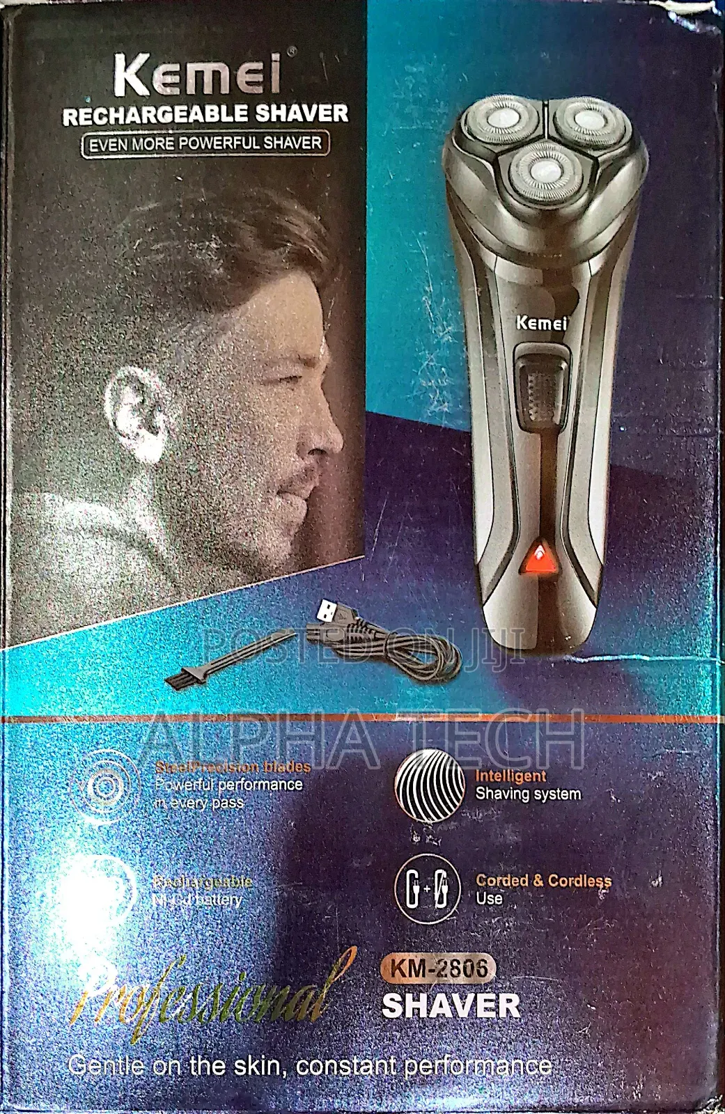 Kemei Rechargeable Shaver (Km-2806)