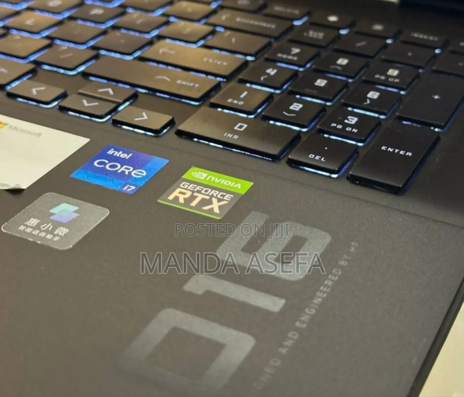 New Laptop HP Omen 16 16GB Intel Core I7 SSD 512GB